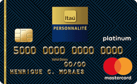 Cartão de Crédito Personnalité Platinum Mastercard