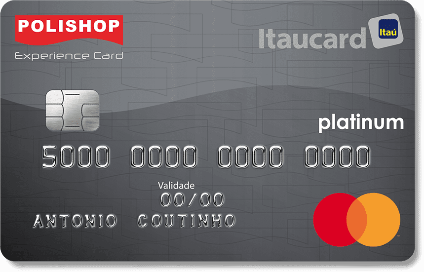 Cartão de Crédito Polishop Itaú Mastercard Platinum