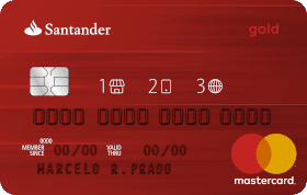 Cartão de Crédito Santander 1|2|3 Gold