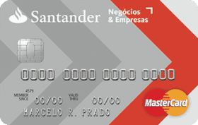 Cartão de Crédito Santander Negócios & Empresas