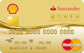 Cartão de Crédito Shell Santander Internacional