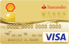 Cartão de Crédito Shell Santander Visa Internacional