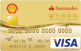 Cartão de Crédito Shell Santander Visa Nacional