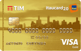 Cartão de Crédito TIM Itaú 2.0 Visa Gold