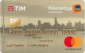 Cartão de Crédito TIM Itaú 2.0 Internacional Mastercard
