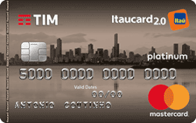 Cartão de Crédito TIM Itaú 2.0 Platinum MasterCard
