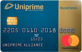 Cartão de Crédito Uniprime Mastercard Business