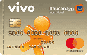 Cartão de Crédito VIVO Itaú 2.0 Internacional Mastercard Pós