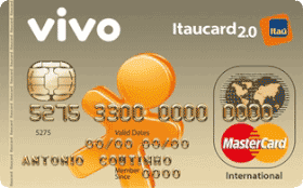 Cartão de Crédito VIVO Itaú 2.0 Internacional Mastercard Pré
