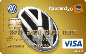 Cartão de Crédito Volkswagen Itaú 2.0 Visa Gold