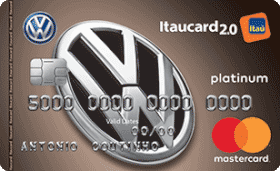 Cartão de Crédito Volkswagen Itaú 2.0 Platinum Mastercard