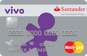Cartão Vivo Santander Mastercard Internacional